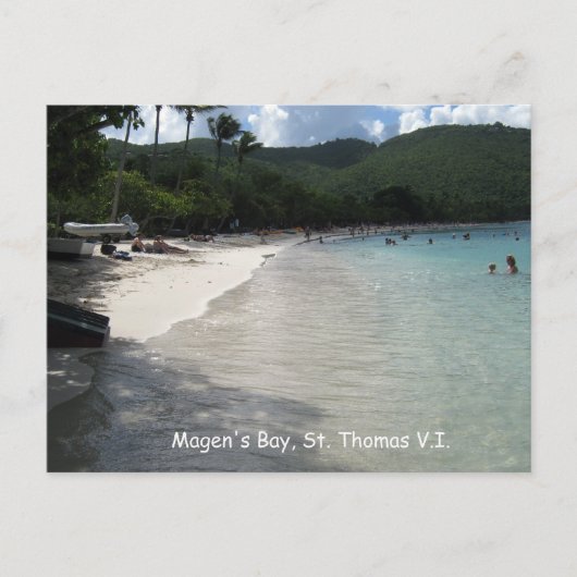 Magen's Bay, St. Thomas Postkarte (Vorderseite)