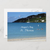 Magen's Bay, St. Thomas Postkarte (Vorne/Hinten)
