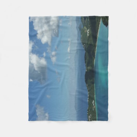 Magens Bay, St. Thomas Schöne Inselszene Fleecedecke (Vorderseite)
