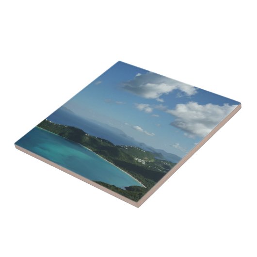 Magens Bay, St. Thomas Schöne Inselszene Fliese (Seite)