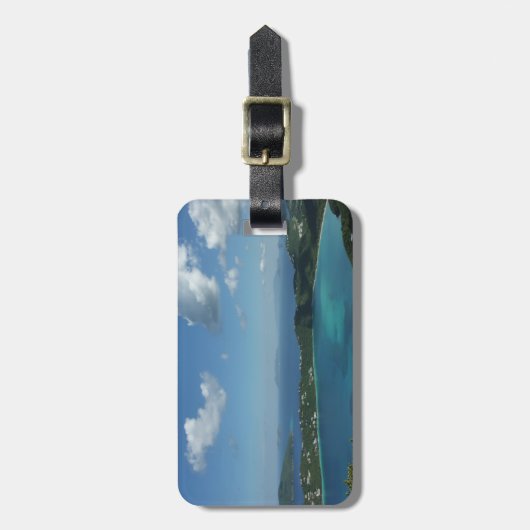 Magens Bay, St. Thomas Schöne Inselszene Gepäckanhänger (Vorderseite vertikal)
