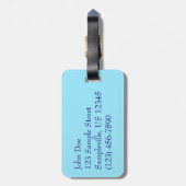 Magens Bay, St. Thomas Schöne Inselszene Gepäckanhänger (Rückseite vertikal)