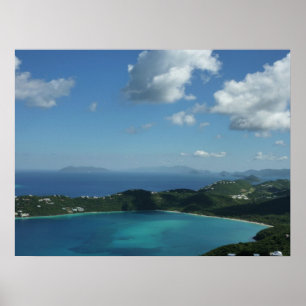 Magens Bay, St. Thomas Schöne Inselszene Poster