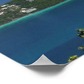 Magens Bay, St. Thomas Schöne Inselszene Poster (Ecke)