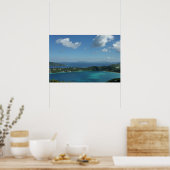Magens Bay, St. Thomas Schöne Inselszene Poster (Küche)