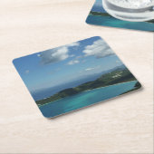 Magens Bay, St. Thomas Schöne Inselszene Rechteckiger Pappuntersetzer (angewinkelt)