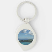 Magens Bay, St. Thomas Schöne Inselszene Schlüsselanhänger (Vorderseite)