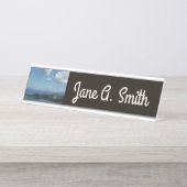 Magens Bay, St. Thomas Schöne Inselszene Schreibtischnamensplakette (Vorderseite )