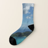 Magens Bay, St. Thomas Schöne Inselszene Socken (Links - Außen)