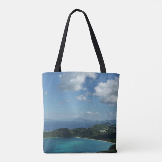 Magens Bay, St. Thomas Schöne Inselszene Tasche (Rückseite)