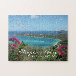 Magens Bay St. Thomas, USVI Tropical Beach Foto Puzzle