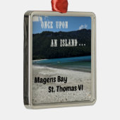 Magens Bay, St. Thomas VI Ornament Aus Metall (Rechts)