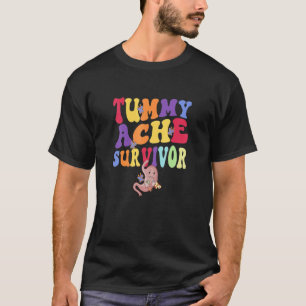 Magenschmerz-Überlebender Bauchschmerzen Vintage T-Shirt