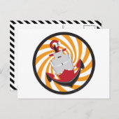 Magenschwindelanker Postkarte (Vorne/Hinten)