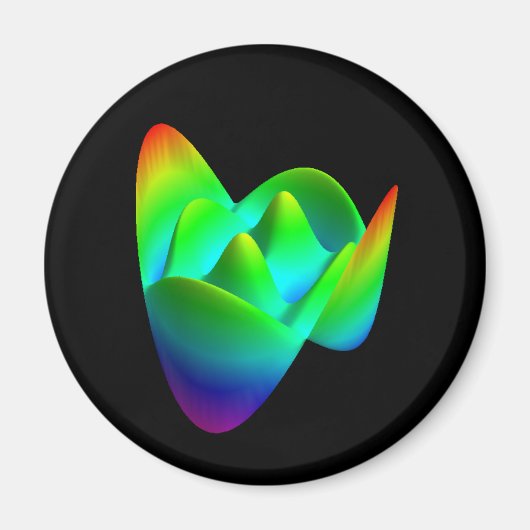 Magent: Zernike polynomial Z(8,2) Magnet (Vorne)
