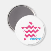 Magenta 2 magnet (Vorderseite/Rückseite)