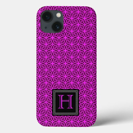 Magenta Abstrakt Case-Mate iPhone Hülle (Rückseite)