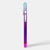 Magenta Aqua Alaskan Northern Lights Case-Mate iPhone Hülle (Rückseite / Links)