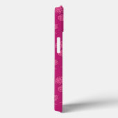 Magenta Berry Pattern Case-Mate iPhone Hülle (Rückseite / Rechts)