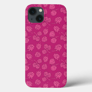 Magenta Berry Pattern Case-Mate iPhone Hülle