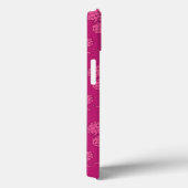 Magenta Berry Pattern Case-Mate iPhone Hülle (Rückseite / Rechts)