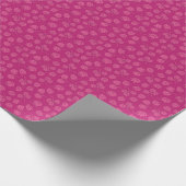 Magenta Berry Pattern Geschenkpapier (Ecke)