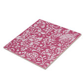 Magenta Birs Insect Woodland Tierart Fliese (Seite)