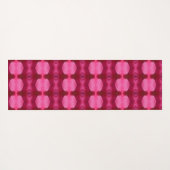 Magenta Blume Eleven Yogamatte (Rückseite (Horizontal))
