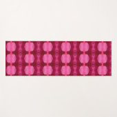 Magenta Blume Eleven Yogamatte (Vorderseite (Horizontal))