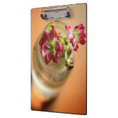 Magenta-Blume Klemmbrett (Links)