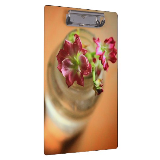 Magenta-Blume Klemmbrett (Rechts)