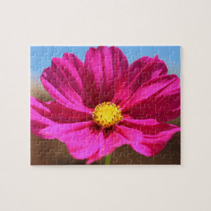Magenta-Blume Puzzle