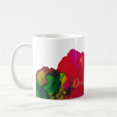 Magenta Blume Tasse (Links)