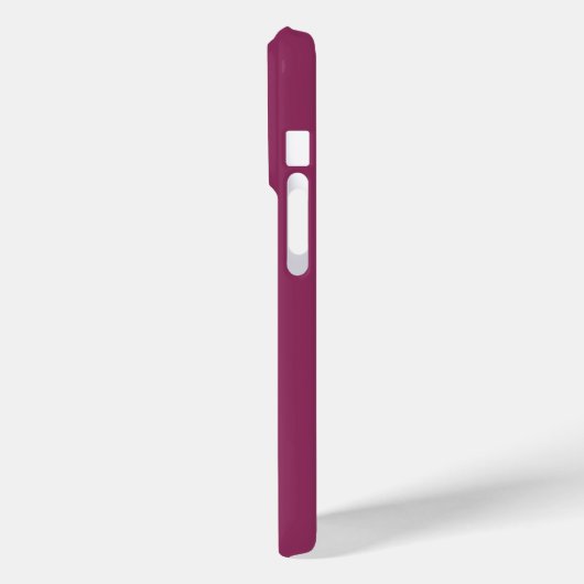 Magenta Blush Pink Herz Case-Mate iPhone Hülle (Rückseite / Links)