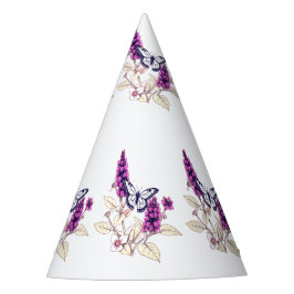 Magenta Butterfly Bush Partyhütchen