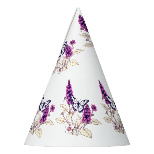 Magenta Butterfly Bush Partyhütchen (Links)