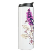 Magenta Butterfly Bush Thermosbecher (Nach links gedreht)