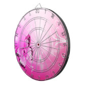 Magenta Butterfly Dartscheibe (Vorderseite rechts)