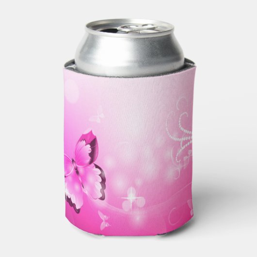 Magenta Butterfly Dosenkühler (Kanne Vorderseite)