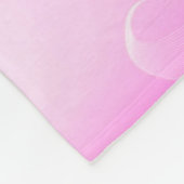 Magenta Butterfly Fleecedecke (Ecke)