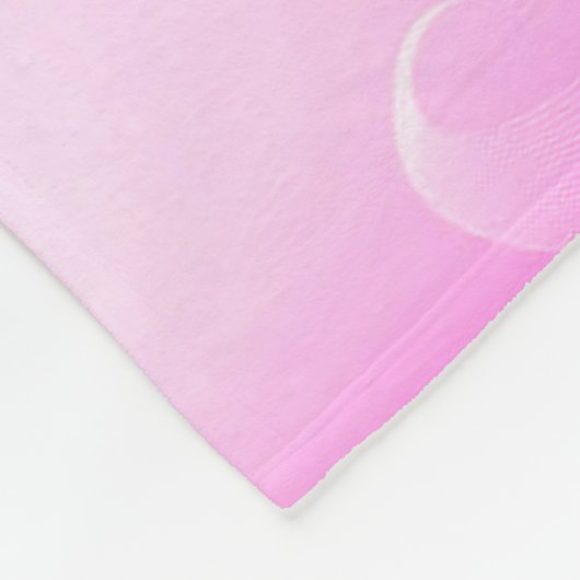 Magenta Butterfly Fleecedecke (Ecke)