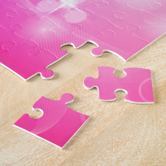 Magenta Butterfly Puzzle (Seite)