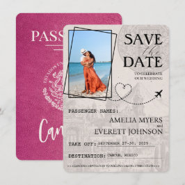 Magenta Cancun Pass Save the Date