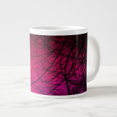 Magenta Chaos - Tasse des Kaffees (Vorderseite Rechts)