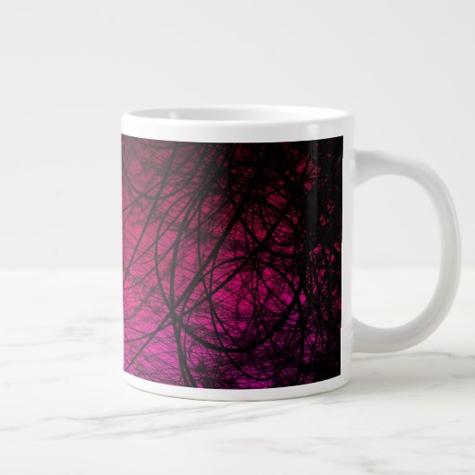 Magenta Chaos - Tasse des Kaffees (Rechts)