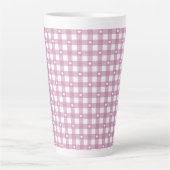 Magenta Checks Milchtasse (Vorderseite)