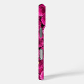 Magenta Chrysanthemum iPhone Case - Bold Floral Ar (Rückseite / Rechts)