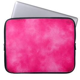 Magenta Cloud Effect Electronics Bag Laptopschutzhülle