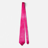Magenta Cloud Effect Neck Tie Krawatte (Vorderseite)