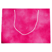 Magenta Cloud-Effekt Geschenktasche Große Geschenktüte (Vorderseite)
